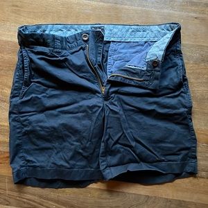 Mens navy j crew shorts - barely worn